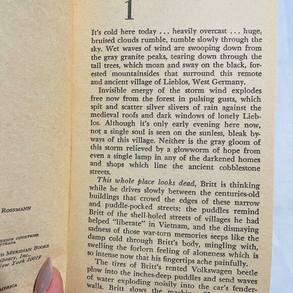 The Mind Masters Shamballah #2 By Rossmann 1975 Signet Classic Paperback Book - Picture 6 of 6